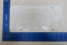 1975 Alaska Ak Black Truck Oil Pipeline License Plate Mc-8533 Original Condition