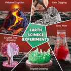 Stem Science Kit 85  Experiments Volcano Crystal Tree Educational Toy Kids     