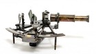 4  X 4  X 2 5  Nautical Sextant In Leather Case Small