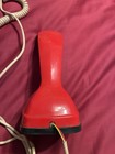 Vintage Ericofon Cobra Rotary Dial Telephone Red  North Electric Co  Ohio