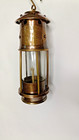 Antique Brass Mining Oil Lamp Nautical Coal Oil Lamp Home Decorative Brass Fernd