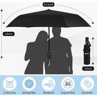 Seniny Windproof Travel Umbrella  Automatic Umbrellas For Rain  Portable And    
