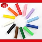 Pepy Plastilina Reusable And Non-drying Modeling Clay  Set Of 24  Multicolor