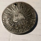 1833 Z O-m Mexico 8 Reales Zacatecas Mint