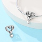 Pandach 925 Sterling Silver Heart Charm For Bracelet   Necklace Pendant Bead Diy