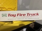 Hess Toy Fire Truck Bank 1989 Dual Sound Siren Head Tail Lights Flashers Vintage