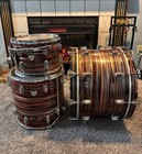 1969 Ludwig Standard Ruby Red Strata