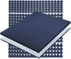 60 Pack Binding Covers And Combs Kit  Includes 20 Pcs 8mil Clear Pvc  20 Navy   