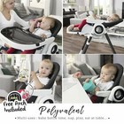 Sweety Fox Adjustable  Folding  Baby   Toddler High Chair- Black  new 