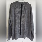 Nike Dri-fit Women s Knit Buttons Batik Gray Cardigan Sweater