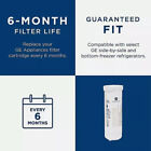 2 Pack Ge Xwfe Refrigerator Replacement Water Filter - White Without Chip New