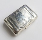 Thomas Phipps And Edward Robinson London Engraved Vinaigrette Women Box  1802
