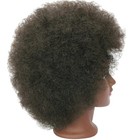 African Braiding Mannequin Head With 100  Human Hair  Cosmetology Mannequin Head