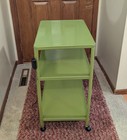 Vintage Cosco 3 Tier Kitchen Utility Cart 50   s Rolling Green Electric Works 