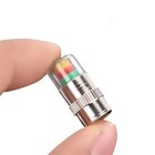 4 Pcs Car Auto Tire Pressure Monitor Valve Stem Caps Sensor Indicator Warn Psi