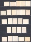 1938-49 Seychelles - Sg No  135-149 George Vi - 25 Mnh Values  