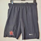 Virginia Tech Hokies Shorts Mens Medium Black Ncaa Baseball Nike Dri Fit Team