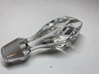 Vintage Large Clear Crystal Glass Multi Faceted Bottle Stopper