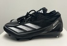 Size 11-men   s Adidas Adizero Electric Football Cleats Black Ie4385 Brand New