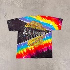 Vtg Grateful Dead New York City Tie Dye Shirt Liquid Blue Xl Madison Square 1991
