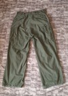 Vtg 1951 Us Army M-1951 Field Shell Trousers Cargo Pants Reg Med Korean War