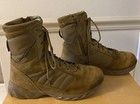Smith   Wesson Breach 2 0 Tactical Tan Side Zip Boots Suede Leather Men   s 14w