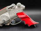 Vintage 1950 s Hubley Atomic Disintegrator Space Ray Pistol Toy Cap Gun - Rare 