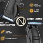 Novah   Professional Hair Clippers For Men  Professional Barber Clippers And Trim