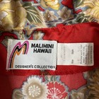 Vintage Malihini Hawaii Vintage Floral Floral Red Gold  Shirt Women s  Size 16
