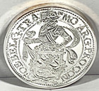 2017 Netherlands Silver 1 Oz Lion Dollar Proof Restrike In Capsule Mintage 5000