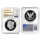 2023-s Proof  1 Morgan And Peace Silver Dollar 2pc Set Ngc Pf70uc Morgan   Pe   
