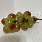 Lucite Grape Cluster Red Green Retro Vintage Mid Century Modern 14