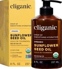 100  Pure Organic Sunflower Oil 8oz - Cold Pressed  Unrefined  Skin   Hair Care