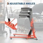Automotive Topside Creeper 48-66  Adjustable Height 400lbs Movable With 6 Wheels