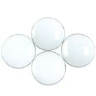 50mm  2   Round Glass Cabochons - Clear Magnifying Dome Cabs - 2 Inch