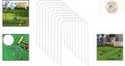 Pro-grade Replacement Croquet Wickets  Set Of 9 With White Plastic Coating