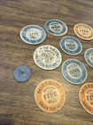 Missouri Retailers Sales Tax Receipt Tokens 1 Mill 5 Mills Vtg  Coins Cardboard