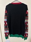 Mens Size M Ugly Christmas Sweater  waddle Service  Pullover Holidays Christmas