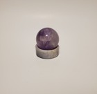 Natural Dream Amethyst Reiki Healing Quartz Sphere Ball Crystal With Stone Base