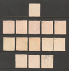 1911-17 Regular Issues  Used  Scott  s 379   499  13 New York City Cancels