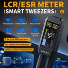 Fnirsi Lcr-st1 Smart Tweezer Lcr Smd Esr Tester Ohm Capacitance Diode Test Us-