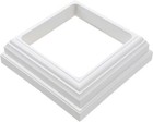 5  X 5  White Vinyl New England Post Skirt  single Pack 