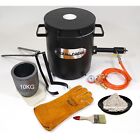Gas Propane Furnace Fb2mb   10kg Devil-forge Foundry  tongs  Crucible Usa  new 