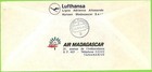 Malagasy 1974 Lufthansa air Madagascar Cover Tananarive-hamburg