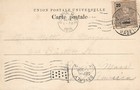 Tangier Morocco 1905 Antique Postcard W  Stamp