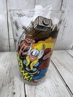 3 Marvel Comics Avengers Thor Iron Man Captain America Tumbler Drinking Glasses