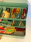 Vintage Union Steel Chest Corp  Metal Box   Lots Of  Nos  1950s Tools