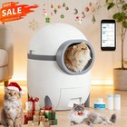      Smart Automatic Cat Litter Box  Equipped With App Control  Odor Removal  Gift