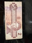 1986 Canadian Two Dollar Bank Note   1986 Ottawa  2 Canada Bill