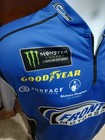 Front Row Motorsports Ford Monster Energy Large Race Used Pit Crew Shirt Nascar 